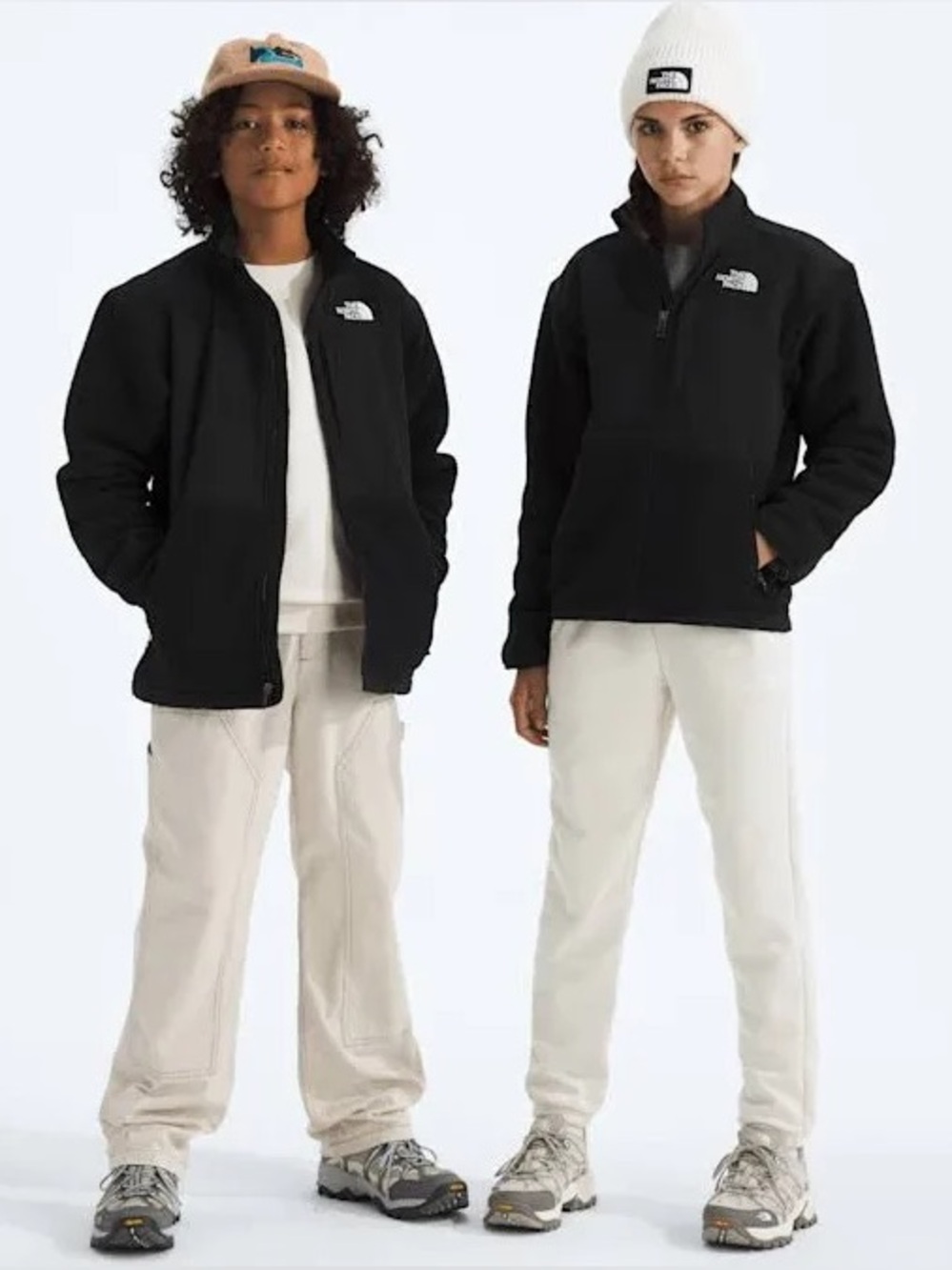 The North Face Boy’s Denali Black Fleece Jacket Size Medium 10/12
